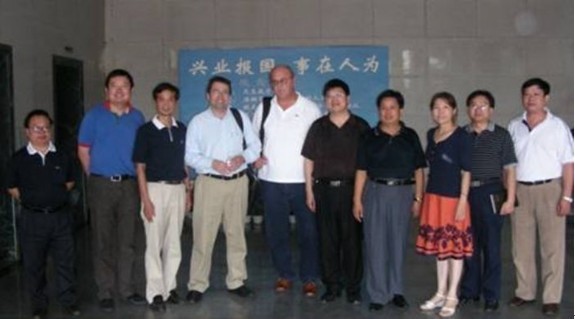 智利SQM公司客人來院考察交流